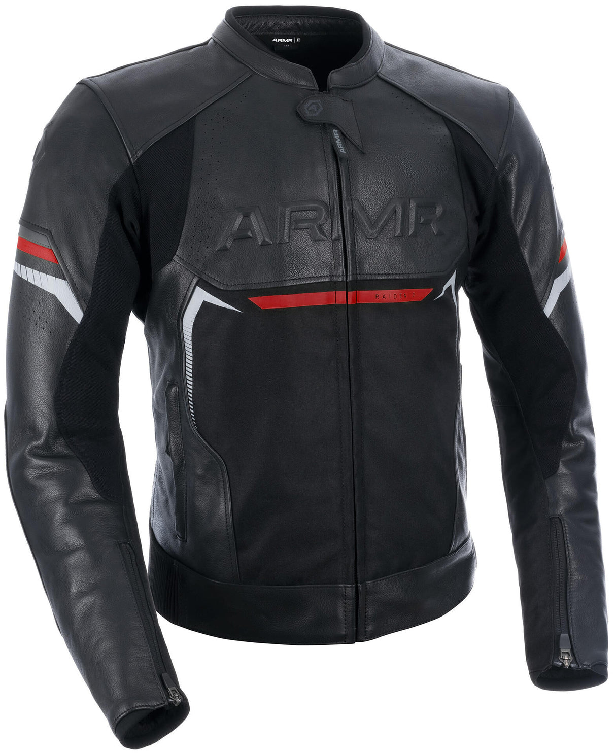 Armr leather jacket raiden 3.0 from leather jacket raide 3.0 ms black red gr. m