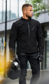 Oxford jas faringdon ms jacket faringdon m black gr. s