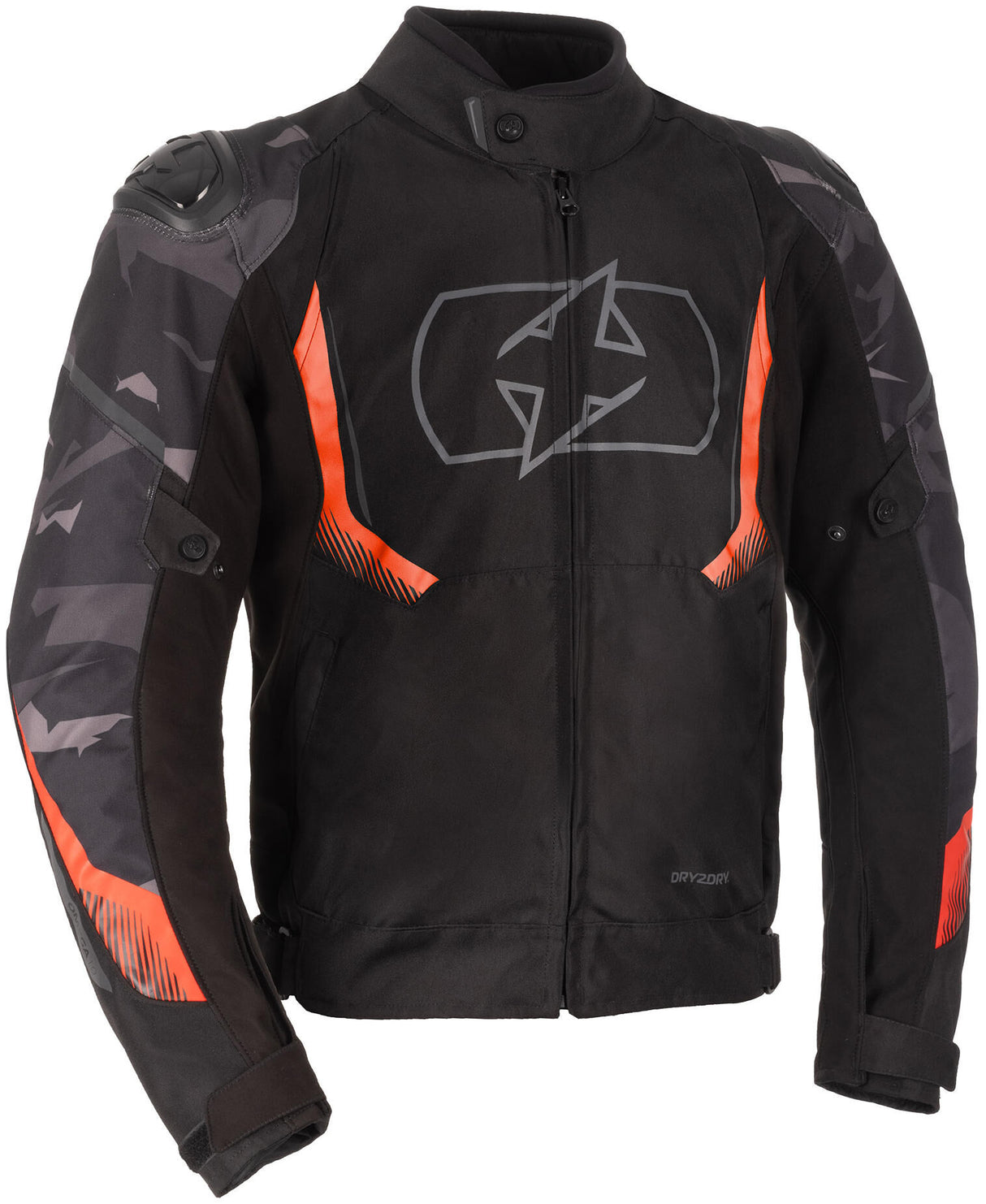 Oxford jas omega 1.0 jacket omega 1.0 d2d ms black camo red m