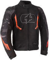 Oxford jas omega 1.0 jacket omega 1.0 d2d ms black camo red 3xl