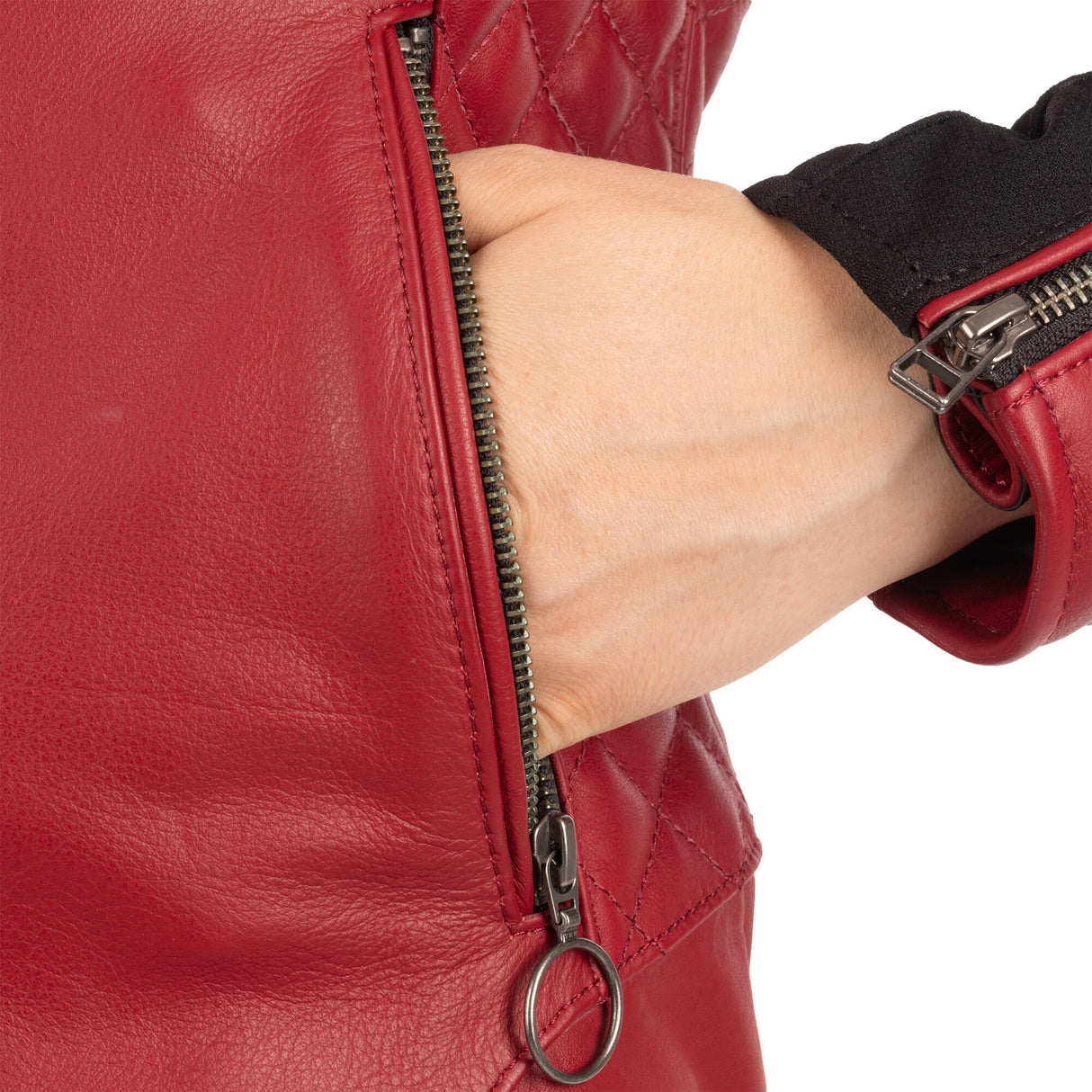 Oxford leather jacket radley from leather jacket rad ws red 40