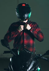 Armr jas primer 2.0 shirt shirt prime 2.0 ms red black gr. l