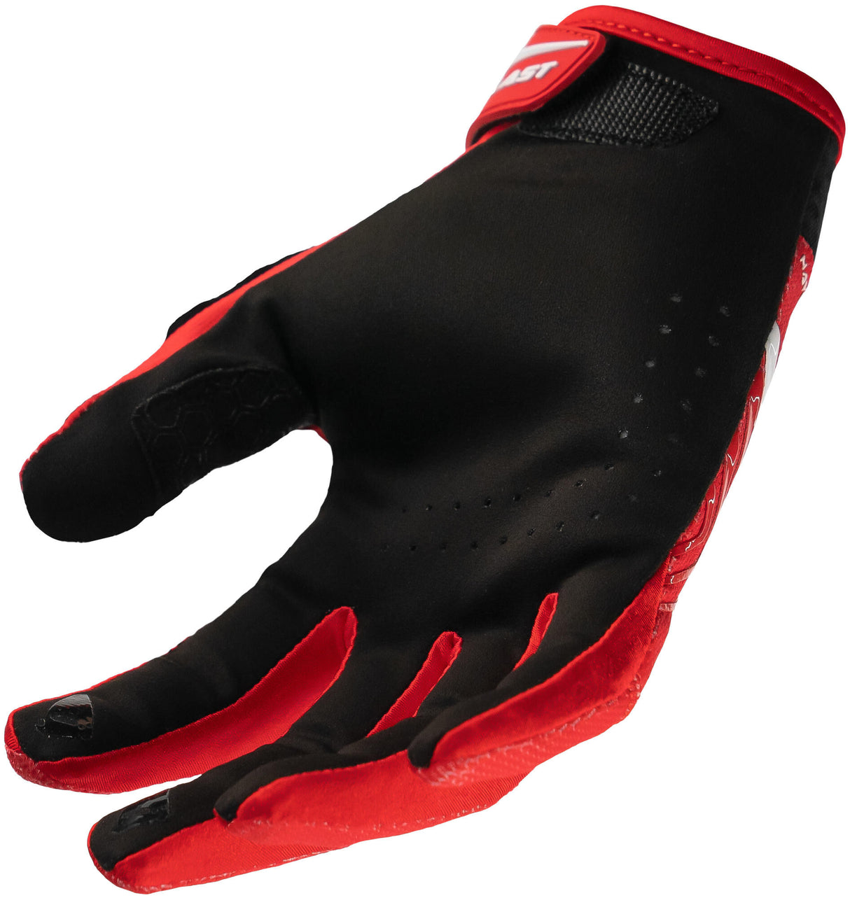 Ufo plast crosshandschoen "hayes". gloves ufo hayes red/white gr. xl
