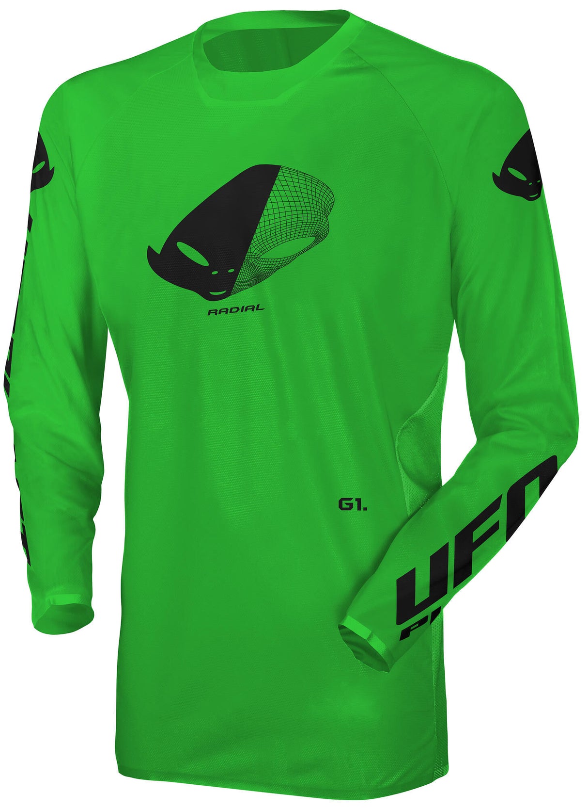 Ufo plast jersey "mx radial mx jersey ufo radial neon green gr. m