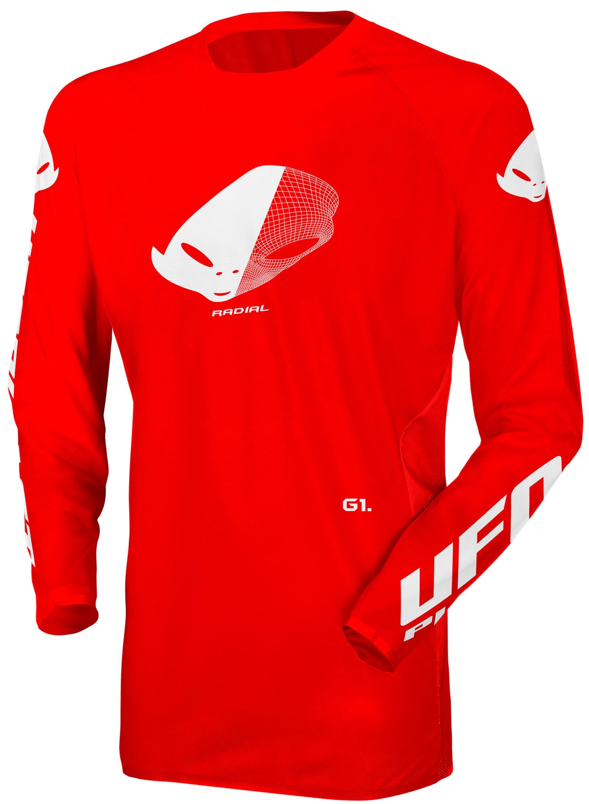 Ufo plast jersey mx radial mx jersey ufo radial red gr. m