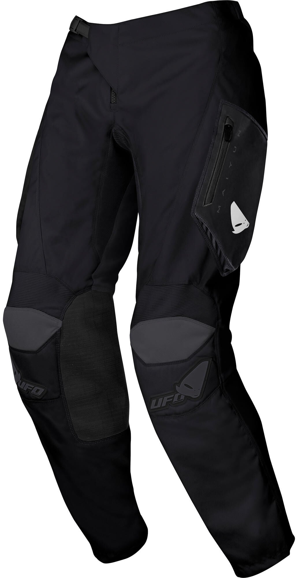 Ufo plast broek mx maiyun , polyester mx trousers ufo maiyun black gr. 56