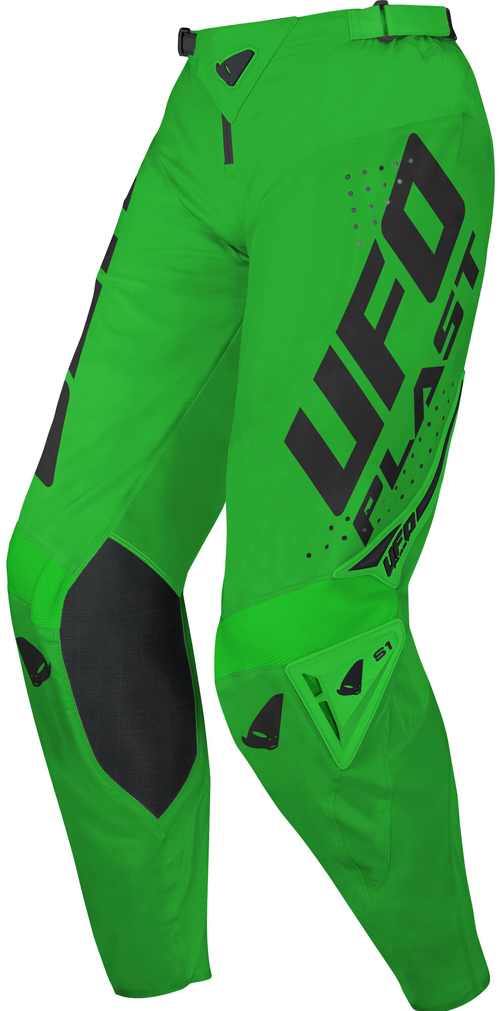 Ufo plast "mx radial" broek mx trousers ufo radial neon green size 52