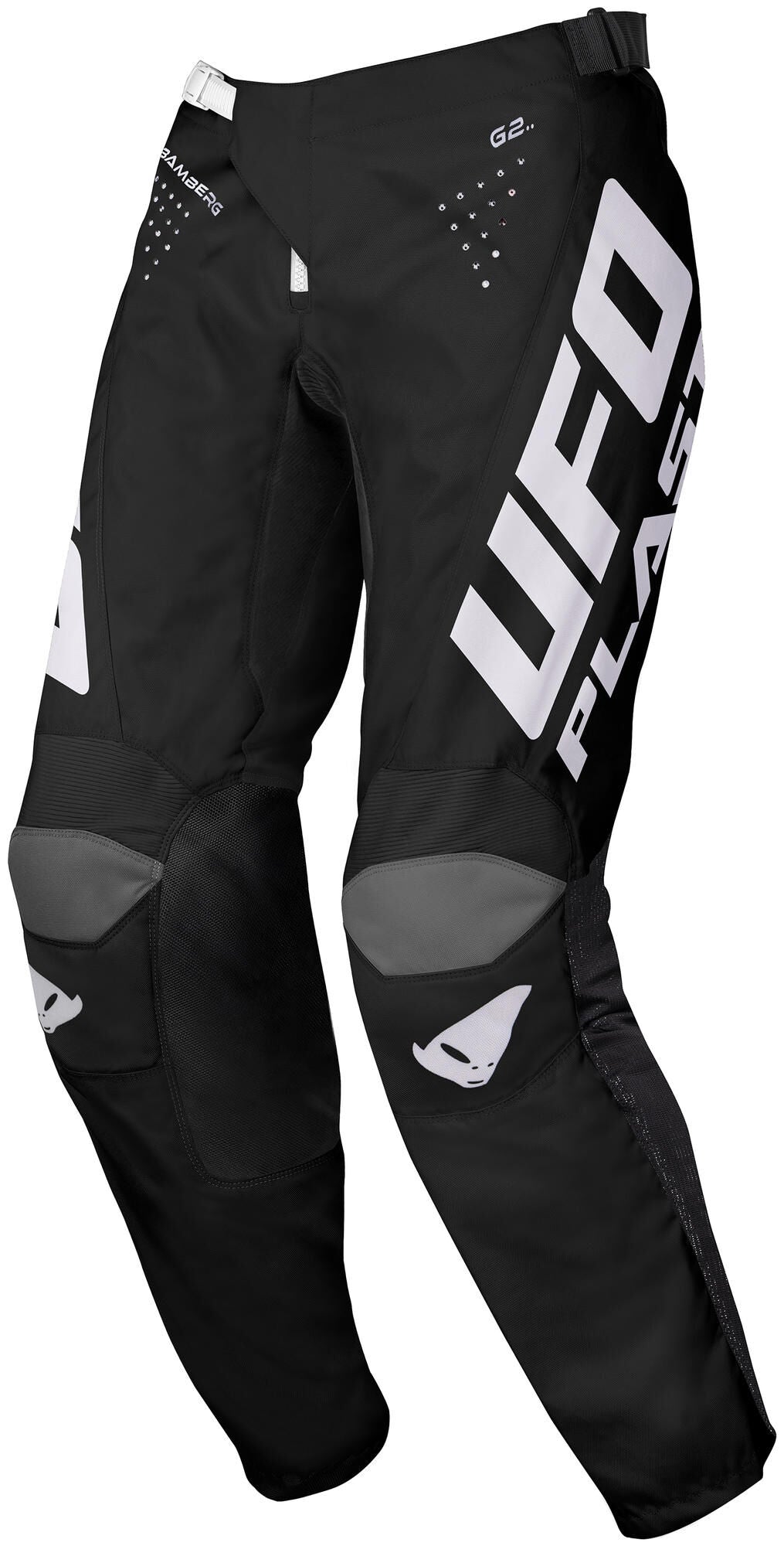 Ufo plast broek "mx bamberg mx trousers ufo bamberg black/grey gr. 50