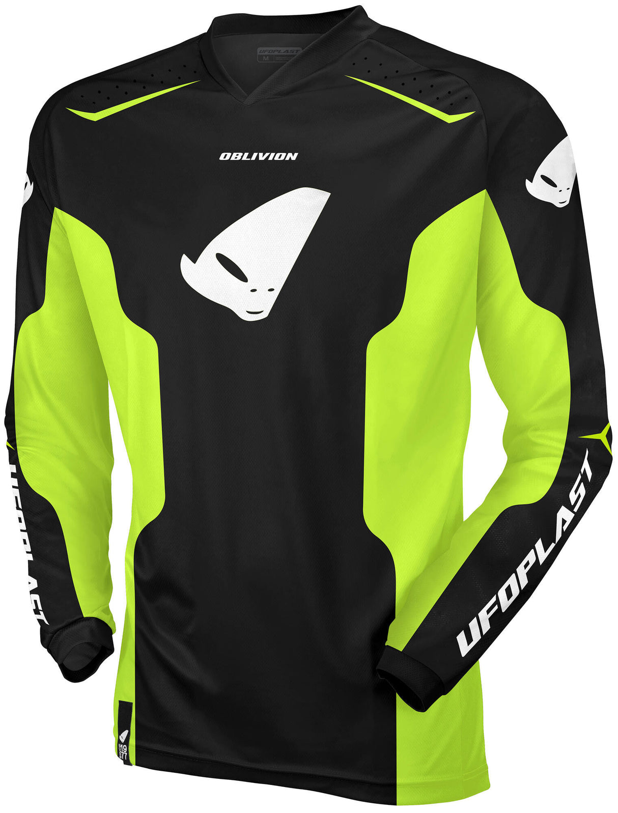 Ufo plast jersey mx oblivion mx jersey ufo oblivion black yellow gr. xxl