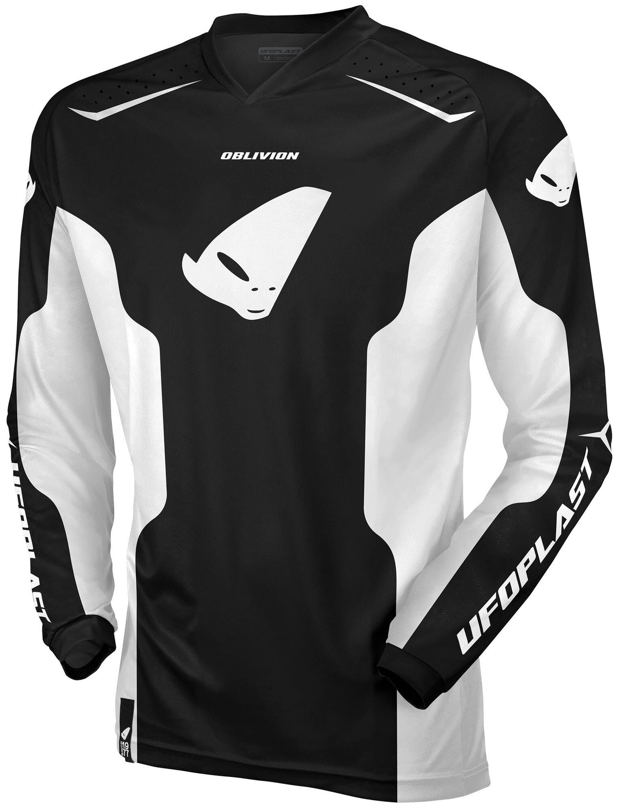 Ufo plast jersey mx oblivion mx jersey ufo oblivion black white gr. m