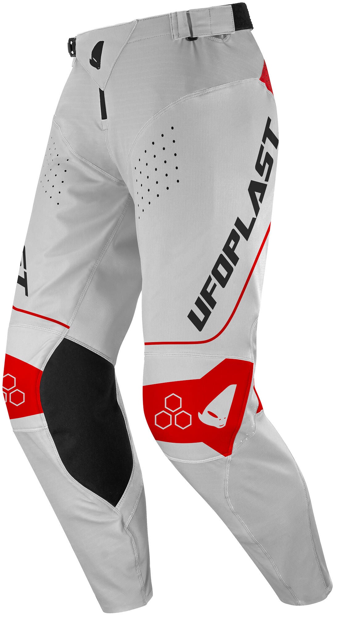 Ufo plast mx ares pants mx trousers ufo ares gray rot gr. 48
