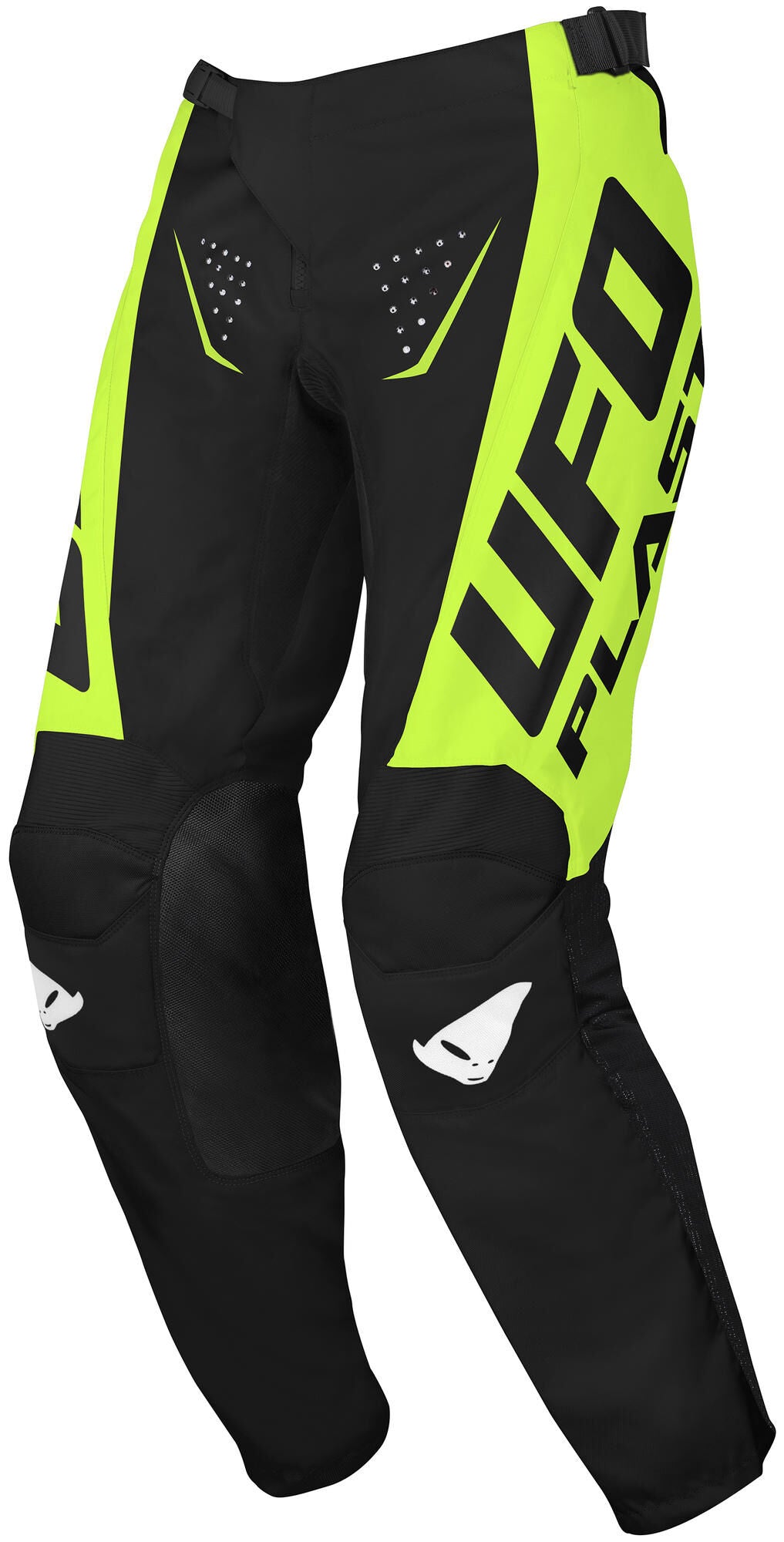 Ufo plast broek mx oblivion mx trousers ufo oblivion black yellow size 50