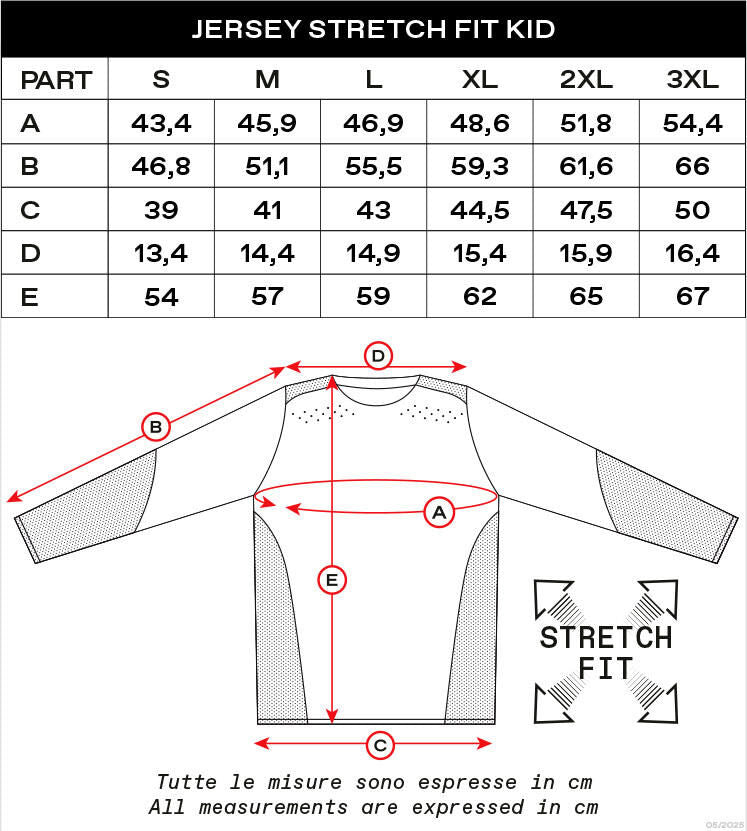 Ufo plast jersey "ares kids children's jersey ufo are gray/rot gr. s