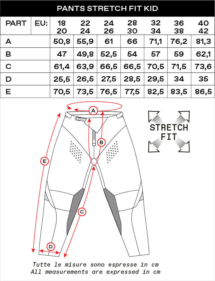 Ufo plast broek ares children's pants ufo ares white black size 146