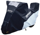 Oxford rainex vouwgarage met topcase verlenging bike covers rainex outdoor f. top cases gr.