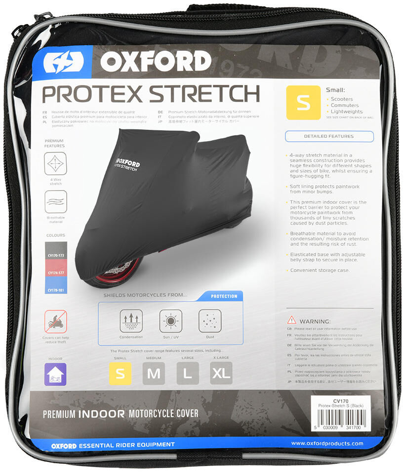 Oxford vouwgarage voor binnen protex protex bike covers stretch indoor l black