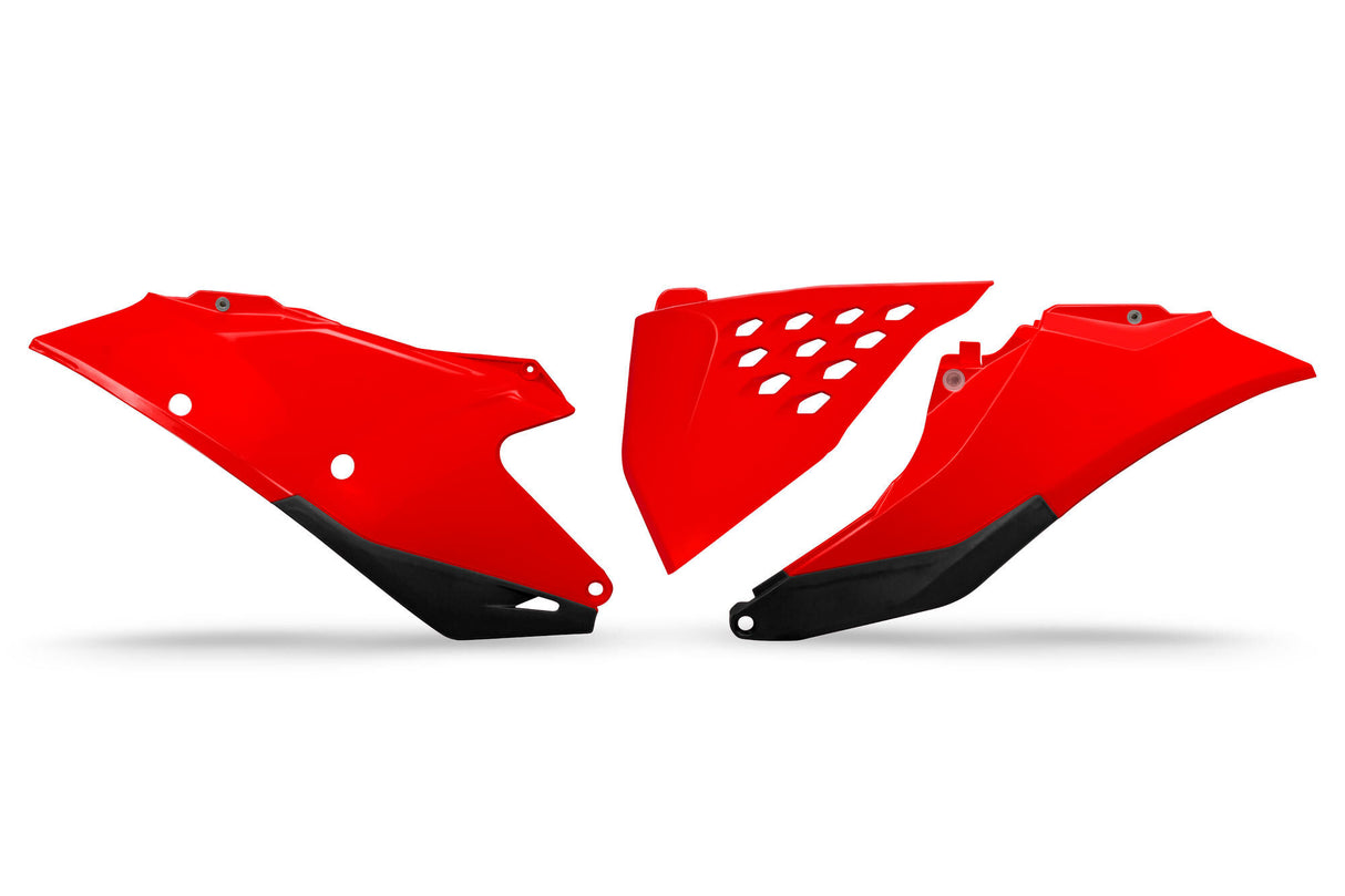 Ufo plast zijkappen side covers ufo gasgas red