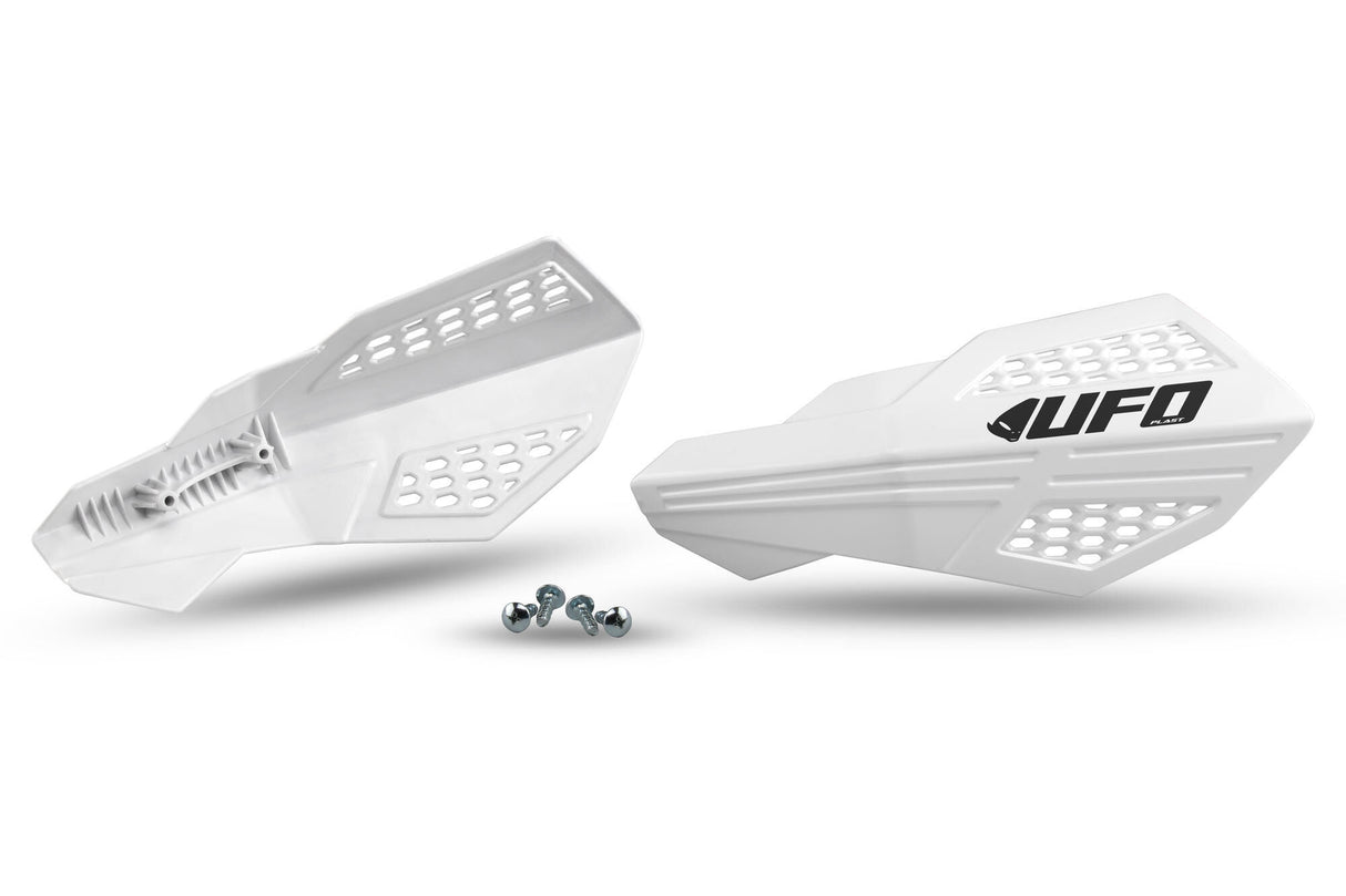 Ufo plast hand protector hand protectors ufo honda white