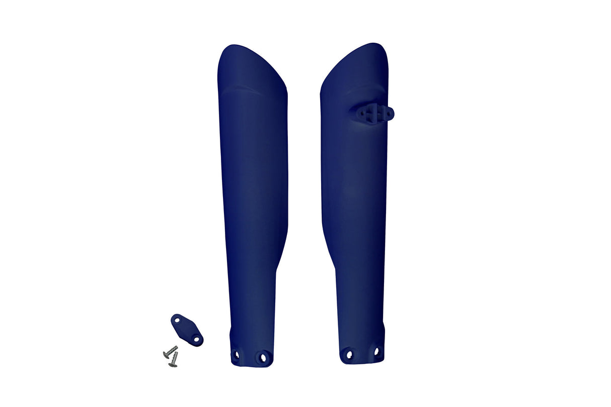 Ufo plast voorvork bescherming fork protectors ufo husqvarna blue