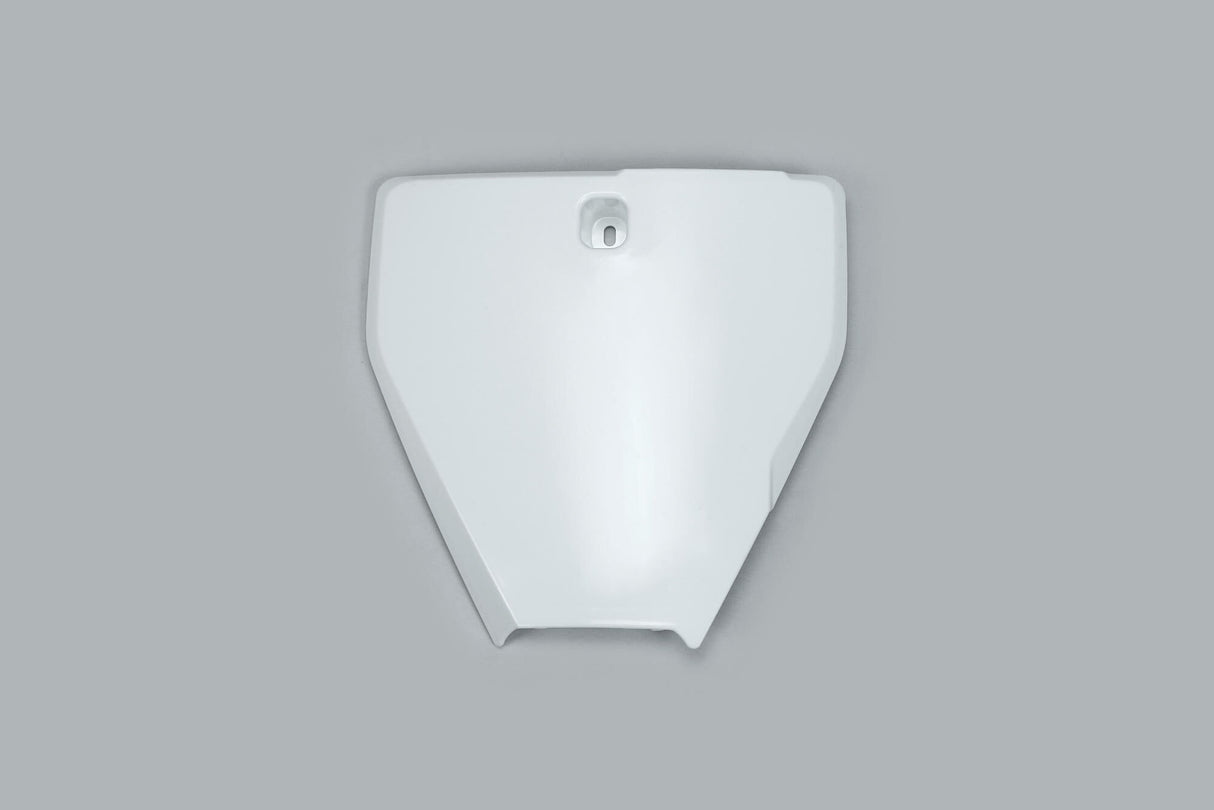 Ufo plast startnummerbord start number plate ufo husqvarna white
