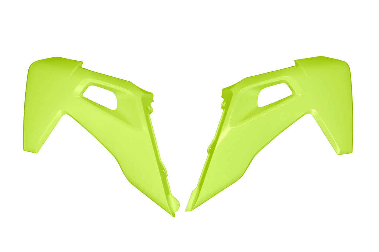 Ufo plast radiator cover radiator covers ufo husqvarna yellow