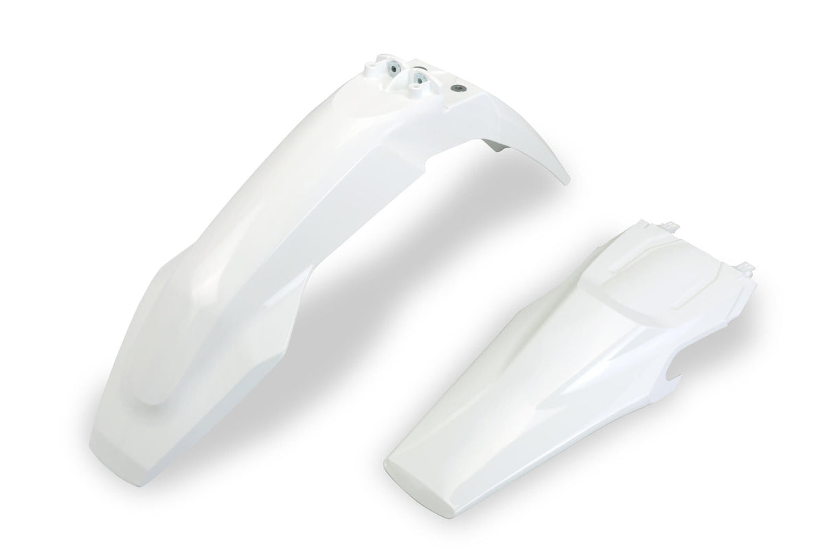 Ufo plast spatbordset mudguard set ufo husqvarna oem white