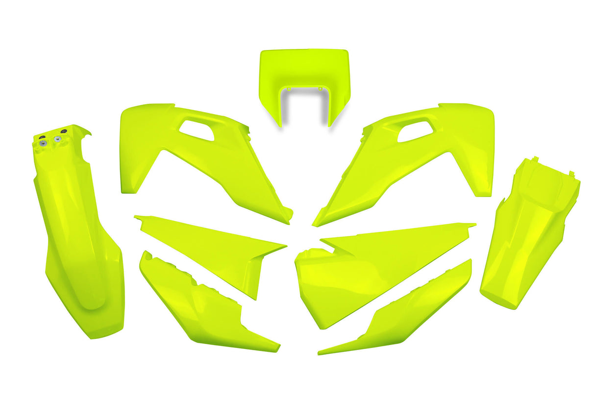 Ufo plast kappenset trim kit ufo husqvarna yellow