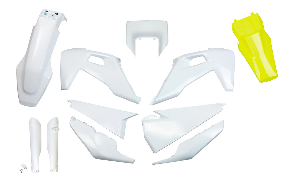 Ufo plast kappenset trim kit ufo husqvarna oem wt/ye
