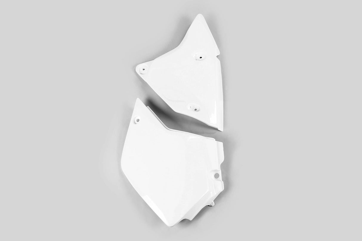 Ufo plast zijkappen side covers ufo kawasaki white