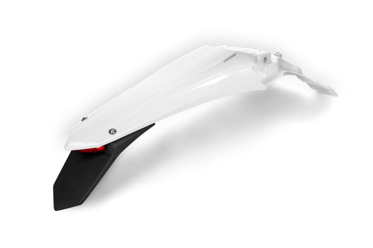 Ufo plast spatbord rear mudguard ufo kawasaki led white