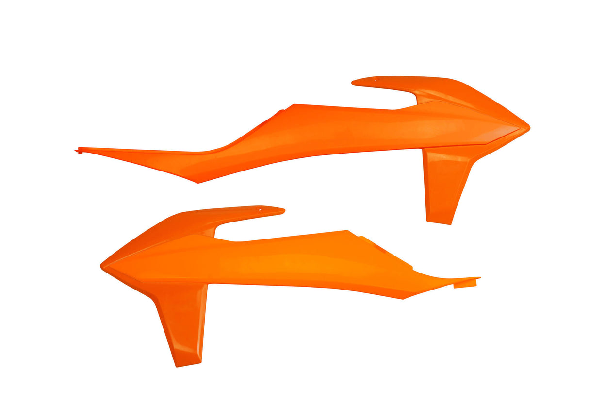 Ufo plast radiator cover radiator covers ufo ktm orange