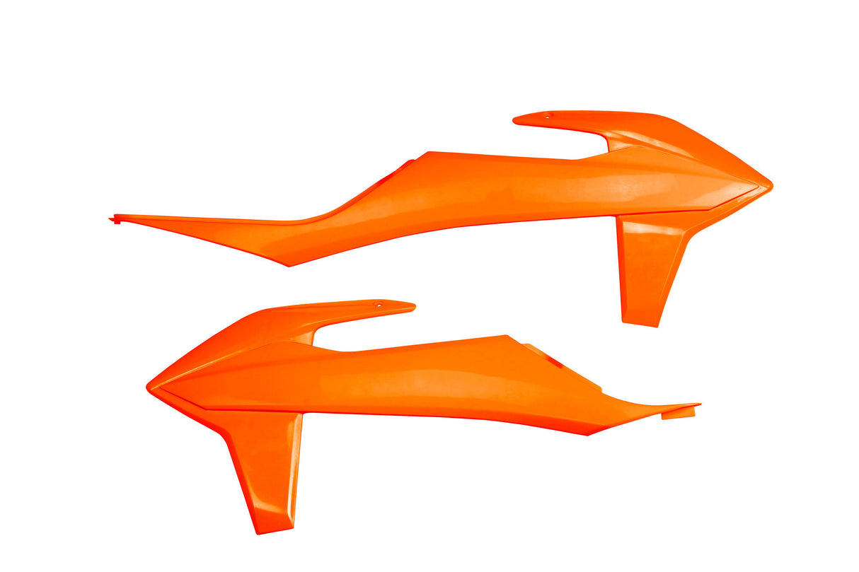 Ufo plast radiateurafdekking radiator covers ufo ktm orange