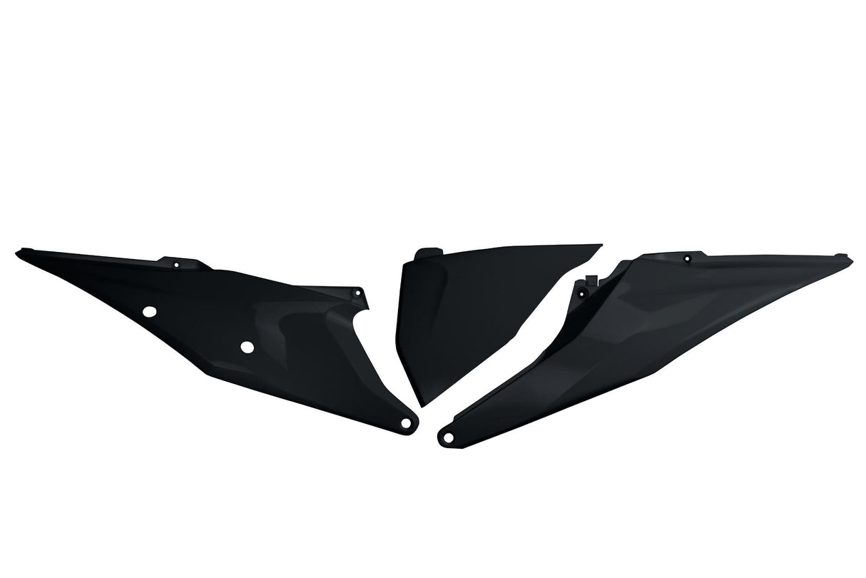 Ufo plast zijkappen side covers ufo ktm black