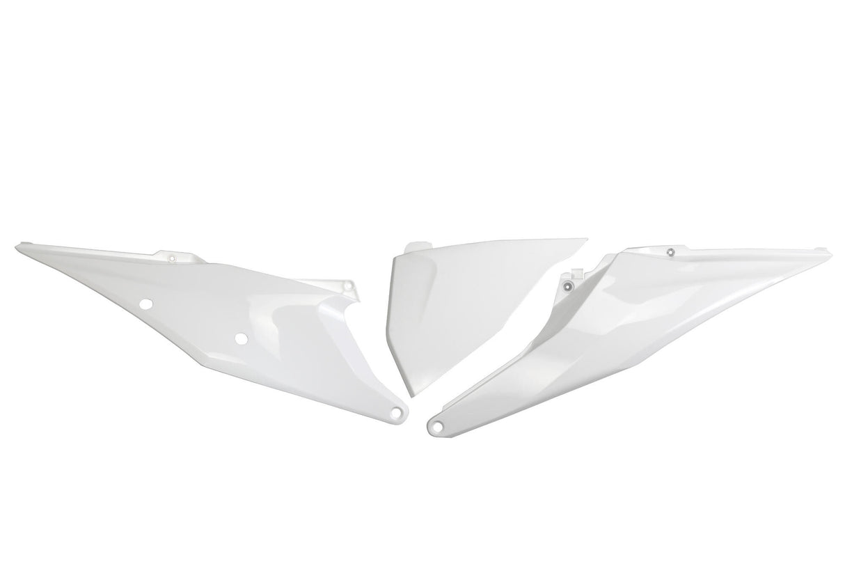 Ufo plast zijkappen side covers ufo ktm white