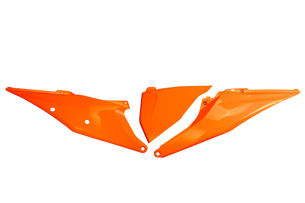 Ufo plast zijkappen side covers ufo ktm orange