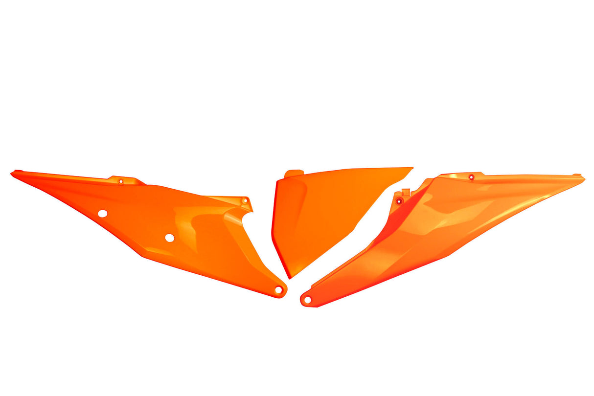 Ufo plast zijkappen side covers ufo ktm orange