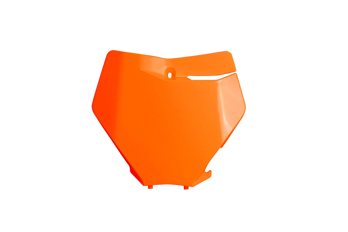 UFO plast start number plate start number plate UFO KTM orange