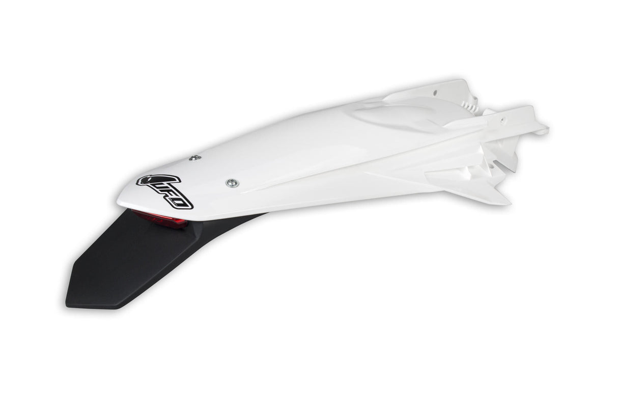 Ufo plast spatbord rear mudguard ufo ktm led white