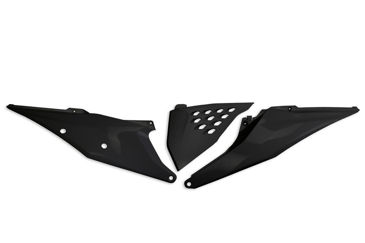 Ufo plast zijkappen side covers ufo ktm black