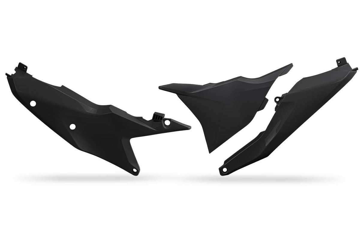 Ufo plast zijkappen side covers ufo ktm black