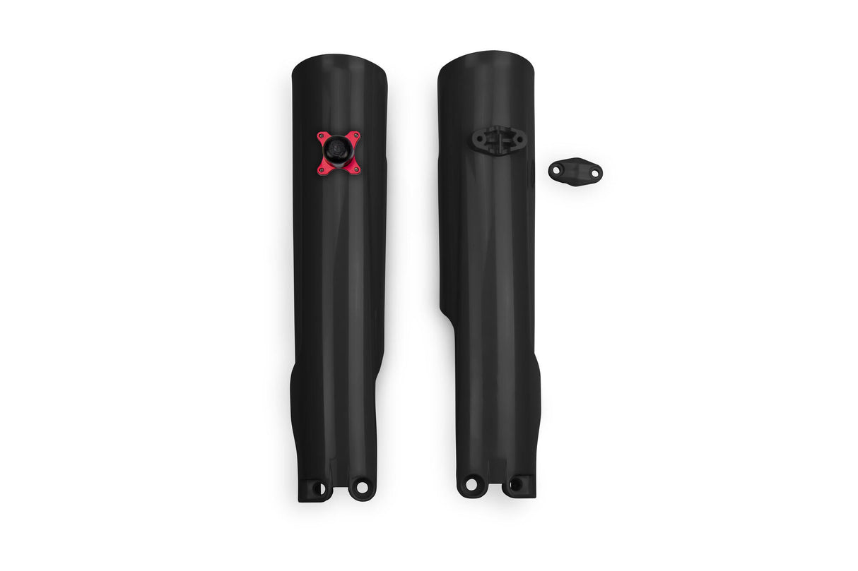 Ufo plast voorvork bescherming fork protectors ufo ktm black