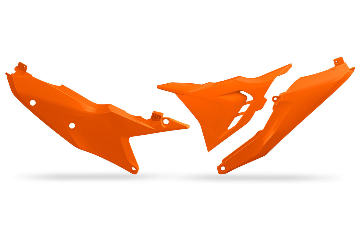 Ufo plast zijkappen side covers ufo ktm orange