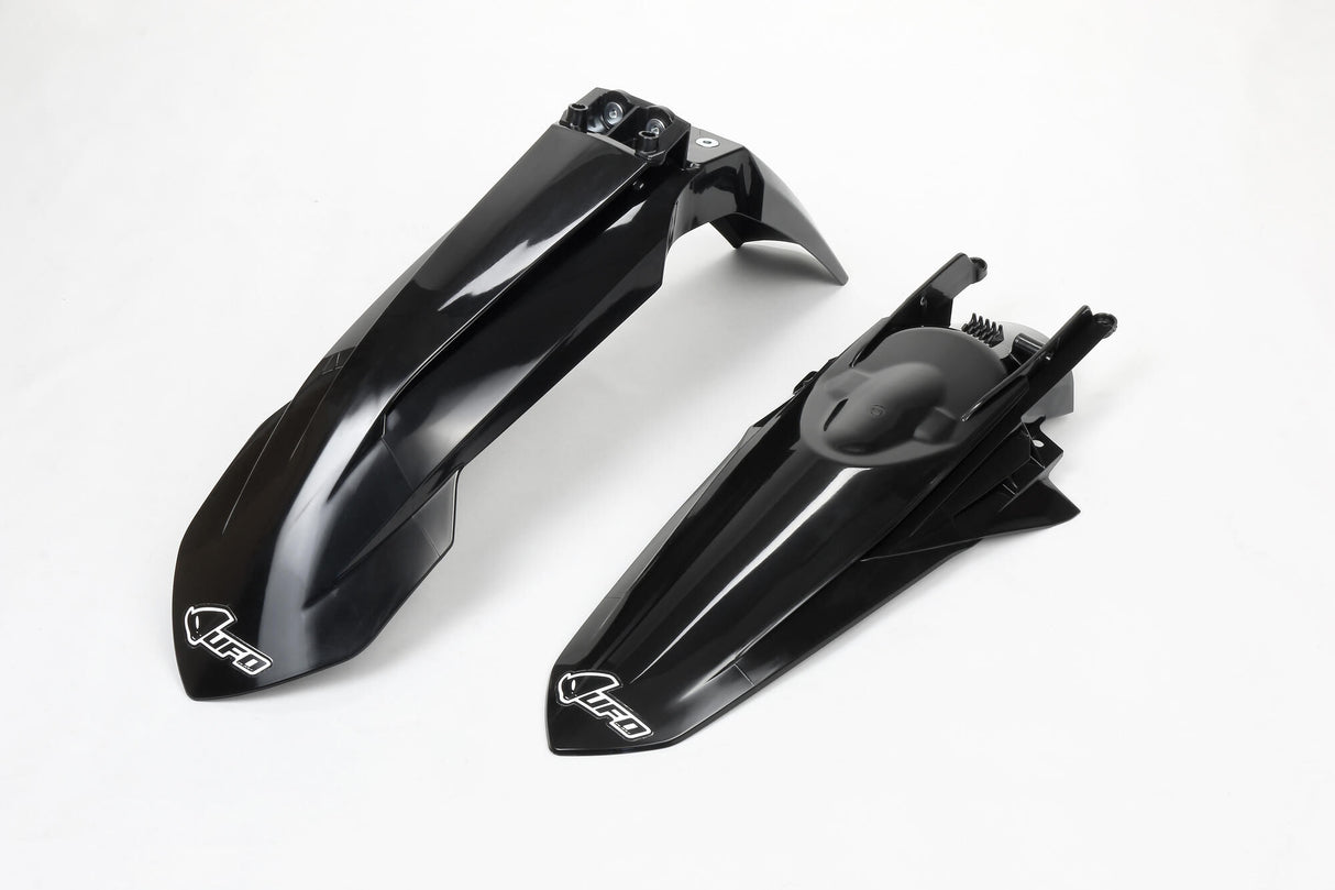 Ufo plast spatbordset mudguard set ufo ktm black