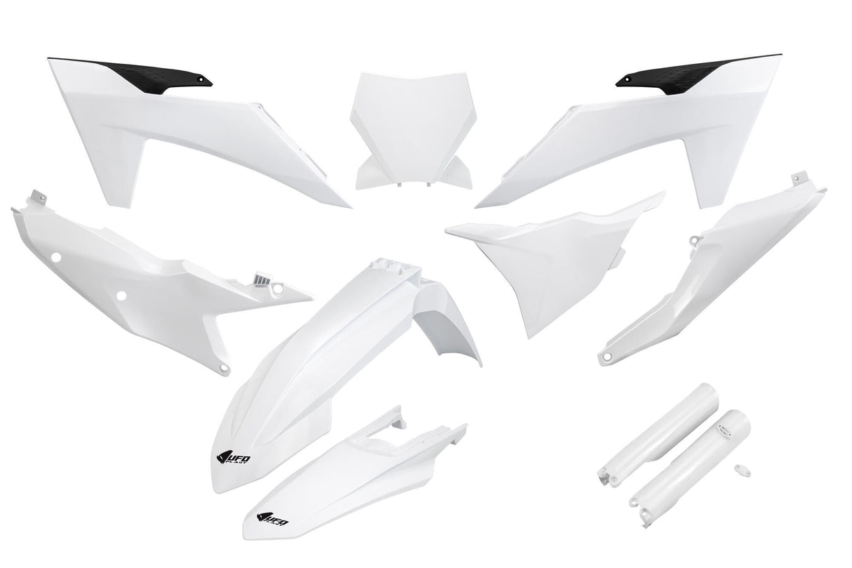 Ufo plast bodywork trim kit ufo ktm white