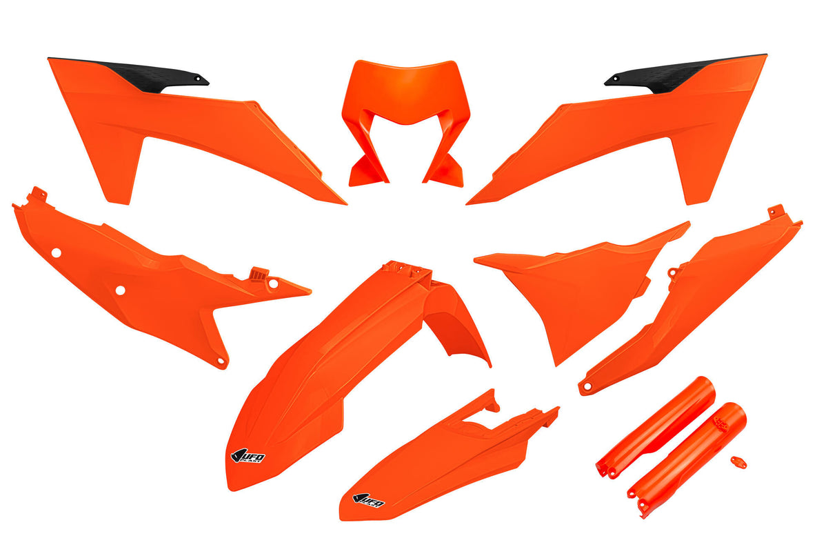 Ufo plast kappenset trim kit ufo ktm orange
