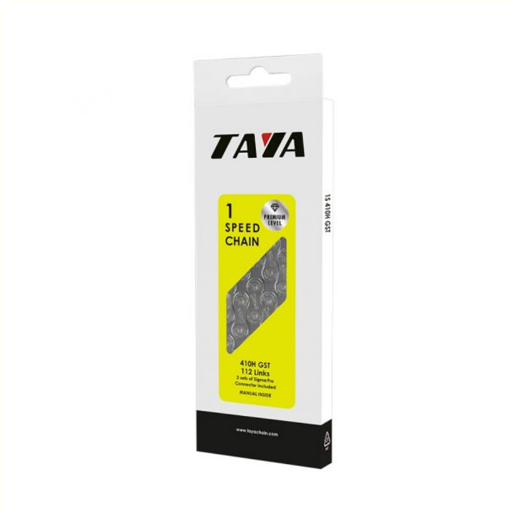 Taya Necklace 410H 1 2x1 8 1-Speed ​​Gray 112 Schakels Anti-rost