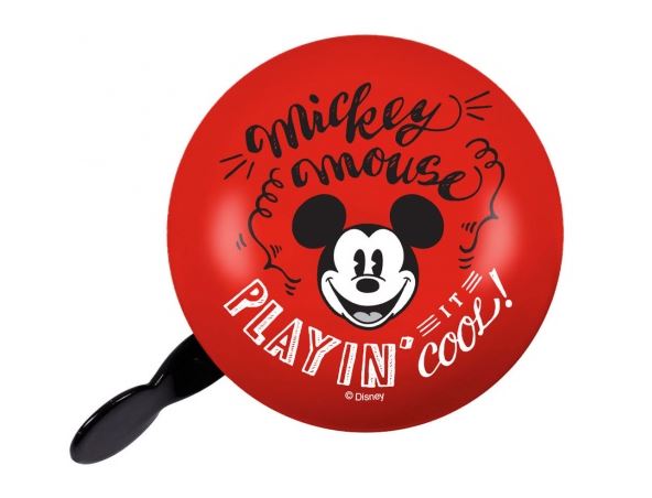 Syv Polska Bel SP Steel Bell Mickey Mouse Red