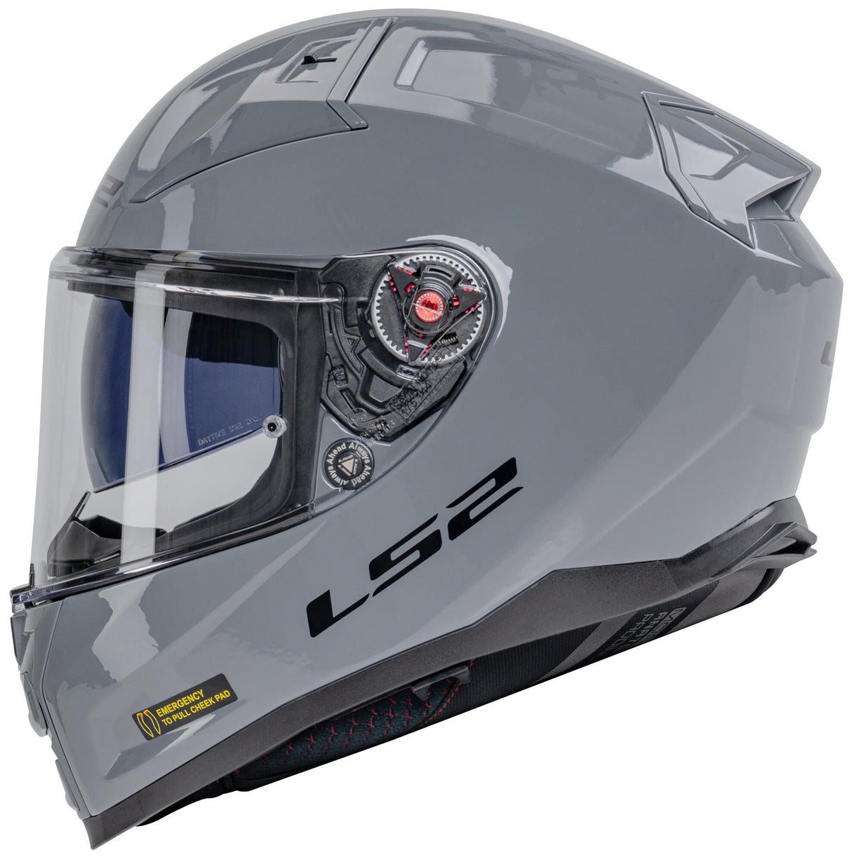 Ls2 integraalhelm ff811 vector ii solid helmet ff811 vect. ii solid xl grey