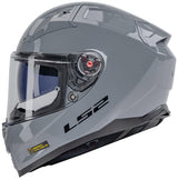 Ls2 integraalhelm ff811 vector ii solid helmet ff811 vect. ii solid xl grey