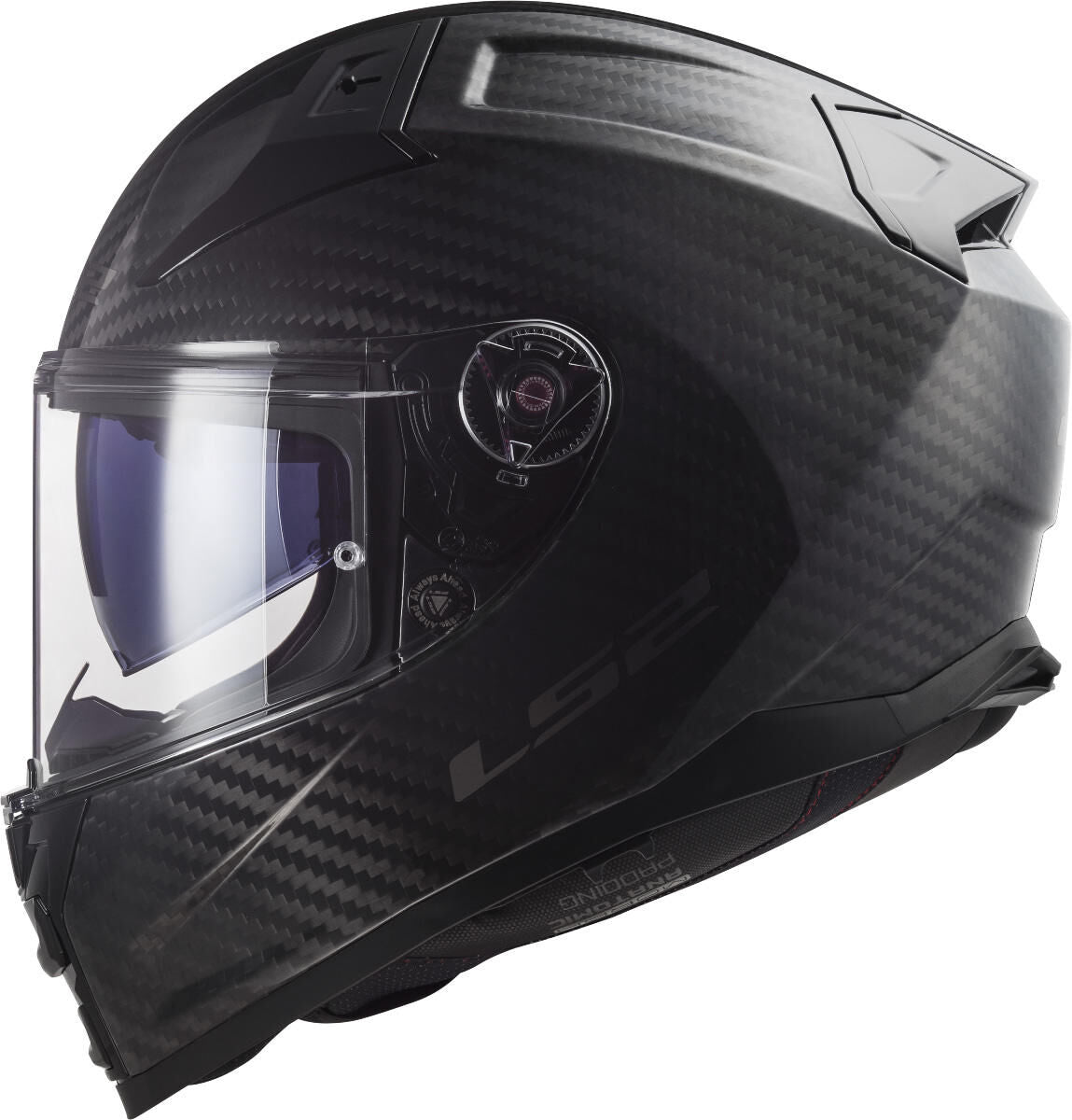Ls2 full face helmet ff811 vector ii carbon solid helmet ff811 vect. ii solid bl.carbon 4xl